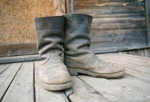 old-muddy-farmers-boots