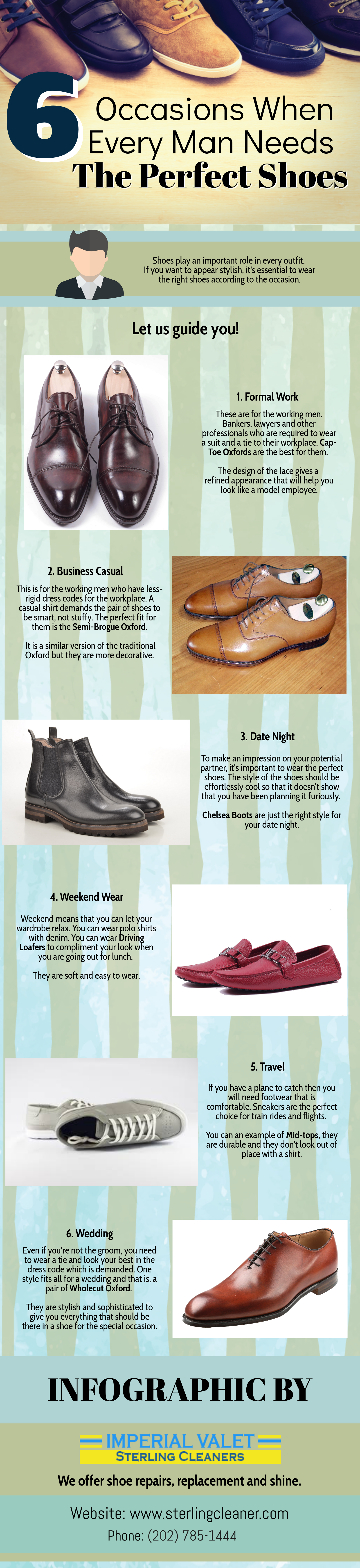 6 Occasions When Every Man Needs The Perfect Shoes - Sterling Cleaners